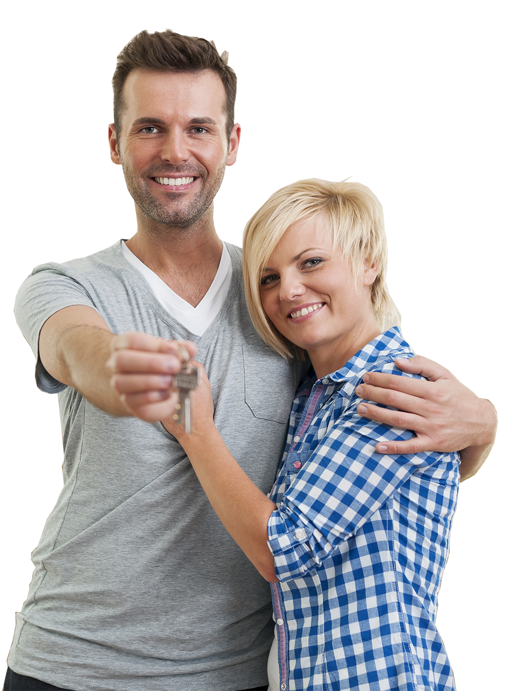 Casal conquistando a casa Própria com consórcio de Imóvel